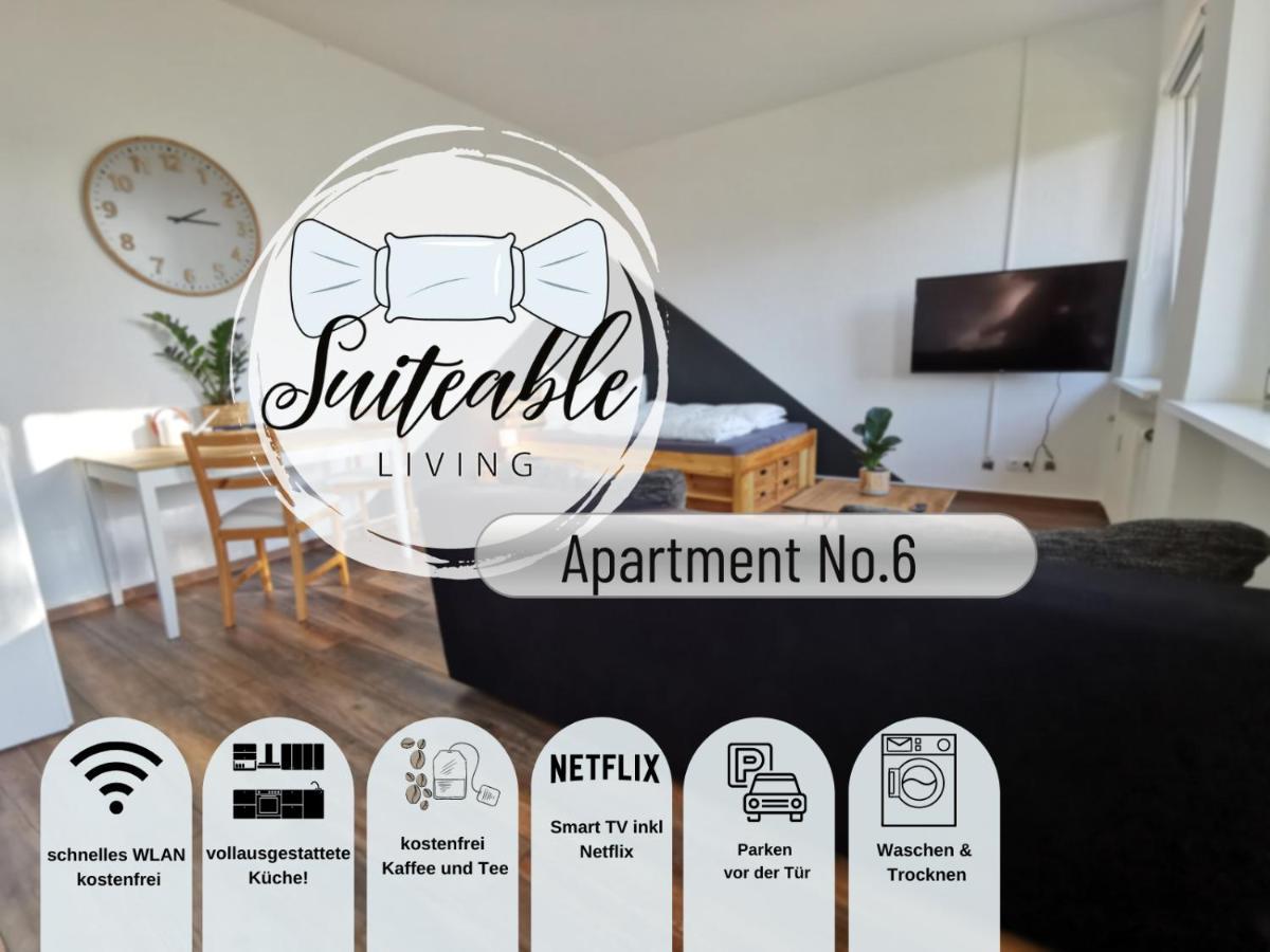 Suiteable Living Katlenburg, Studio Apartment Mit Netflix, Am Rande Des Harz Esterno foto